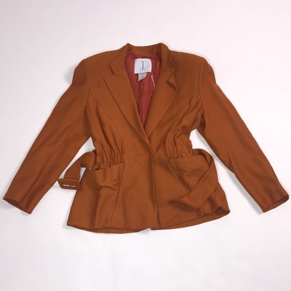 Tre by Natalie Ratabesi The Venus Jacket in Rust NWT Size 2 - Picture 5 of 9